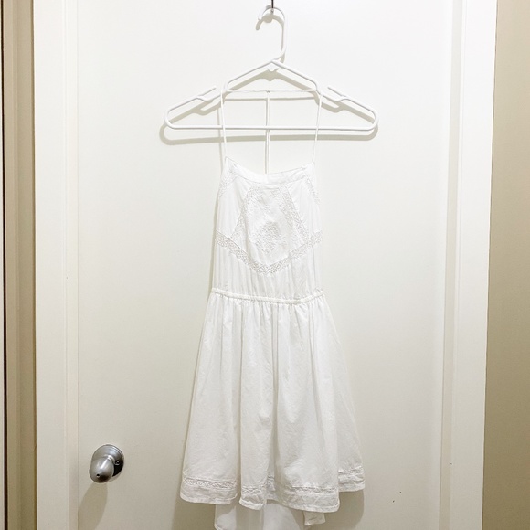 Forever 21 Cute Full Cotton Lace Dress White S - Picture 2 of 12